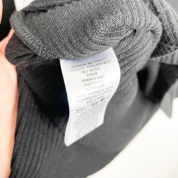 Project Social T x Urban Outfitters V Cut Out Ribbed Sweater Size XS - Picture 8 of 8